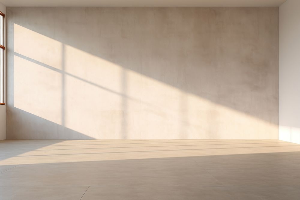 Modern empty room architecture backgrounds flooring. AI generated Image by rawpixel.