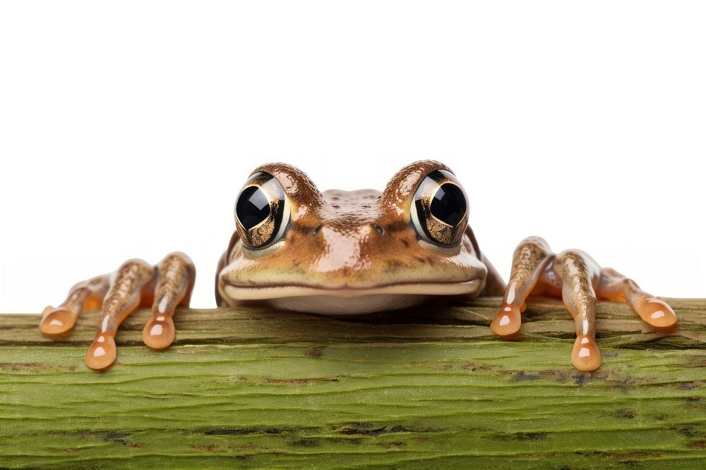 Wood frog amphibian wildlife animal. AI generated Image by rawpixel.