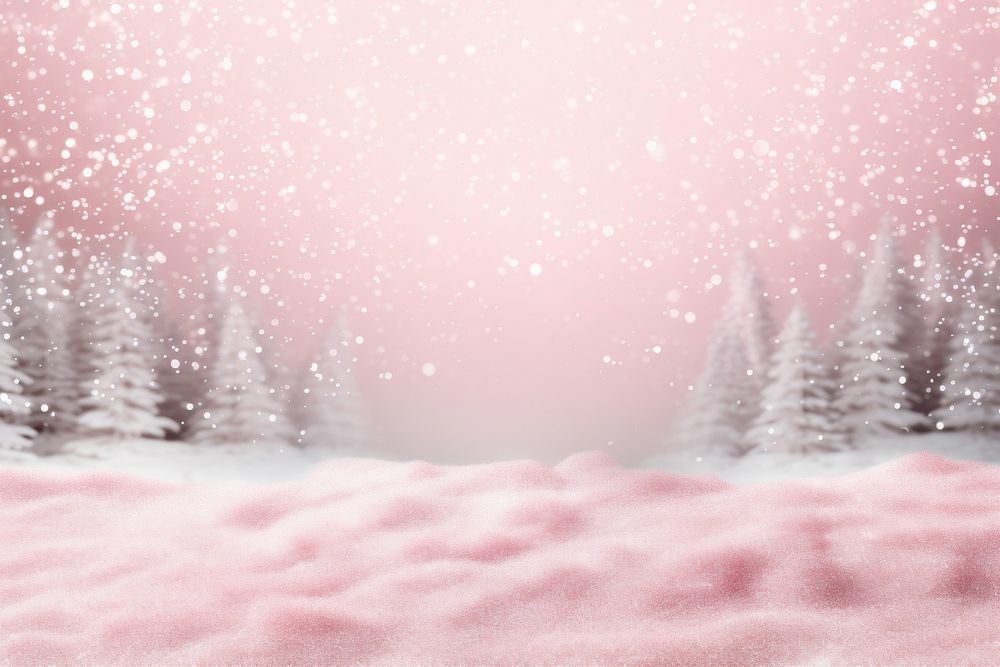 Snow background backgrounds glitter winter. AI generated Image by rawpixel.