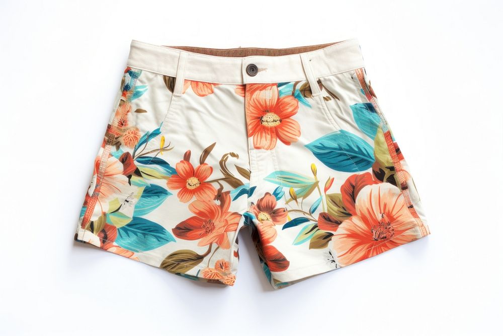 Shorts white background underpants freshness. AI generated Image by rawpixel.