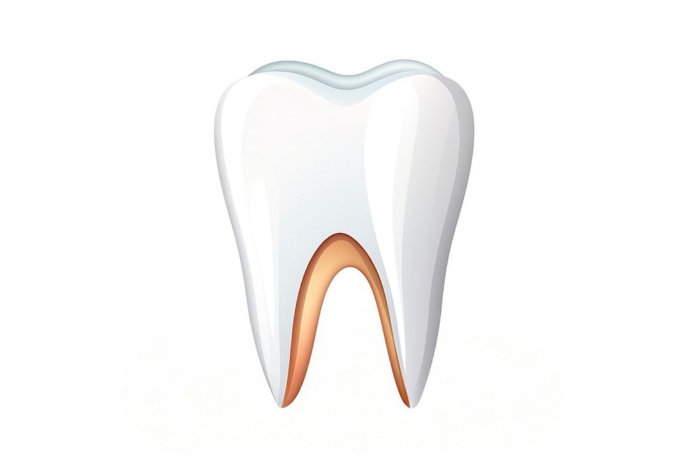 1 tooth icon cartoon minimalistic vector white background confectionery invertebrate. AI generated Image by rawpixel.