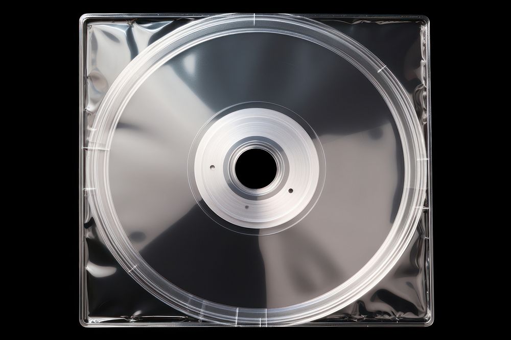 CD case black background technology equipment. AI generated Image by rawpixel.