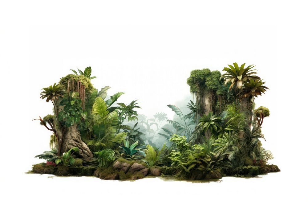 Vacation jungle vegetation outdoors nature. AI generated Image by rawpixel.
