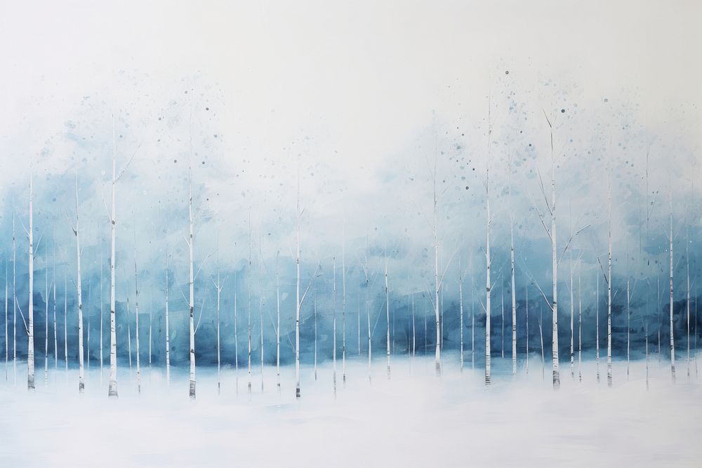 Winter backgrounds landscape nature. AI generated Image by rawpixel.