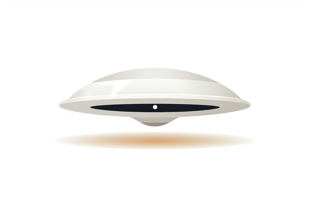 UFO white background technology lighting. AI generated Image by rawpixel.