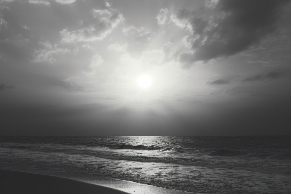 Beach sun sunlight outdoors. AI generated Image by rawpixel.