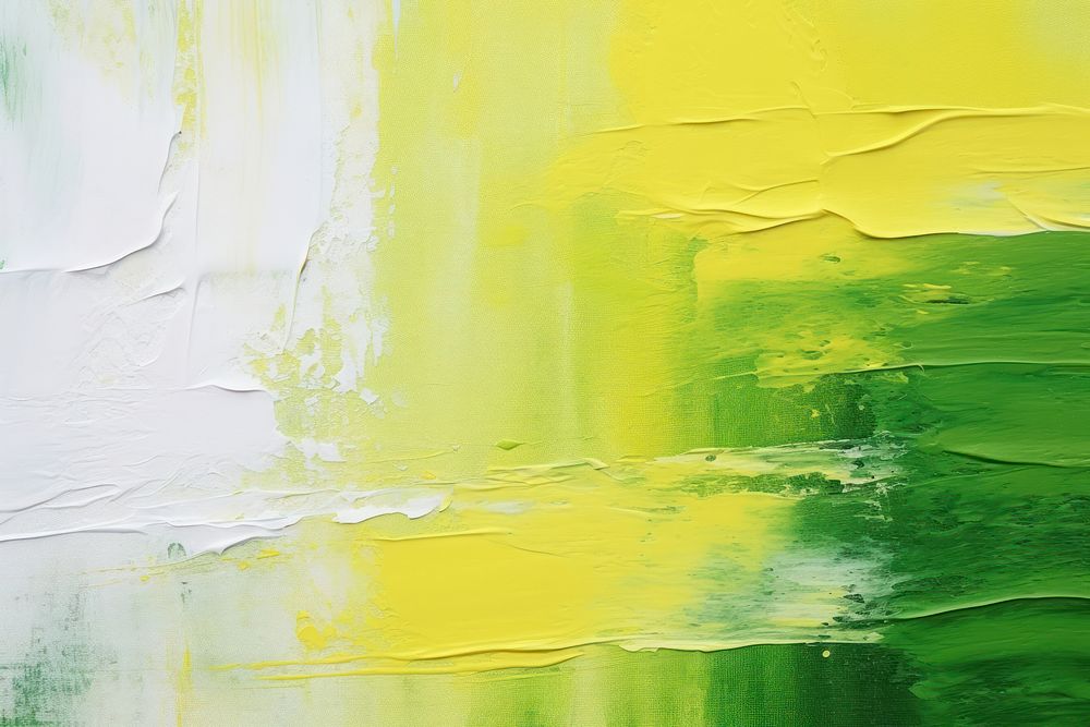 Abstract green white yellow background backgrounds painting art. AI generated Image by rawpixel.