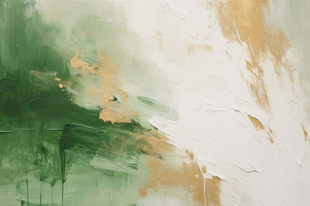 Abstract green beige backgrounds art painting acrylic paint. AI generated Image by rawpixel.