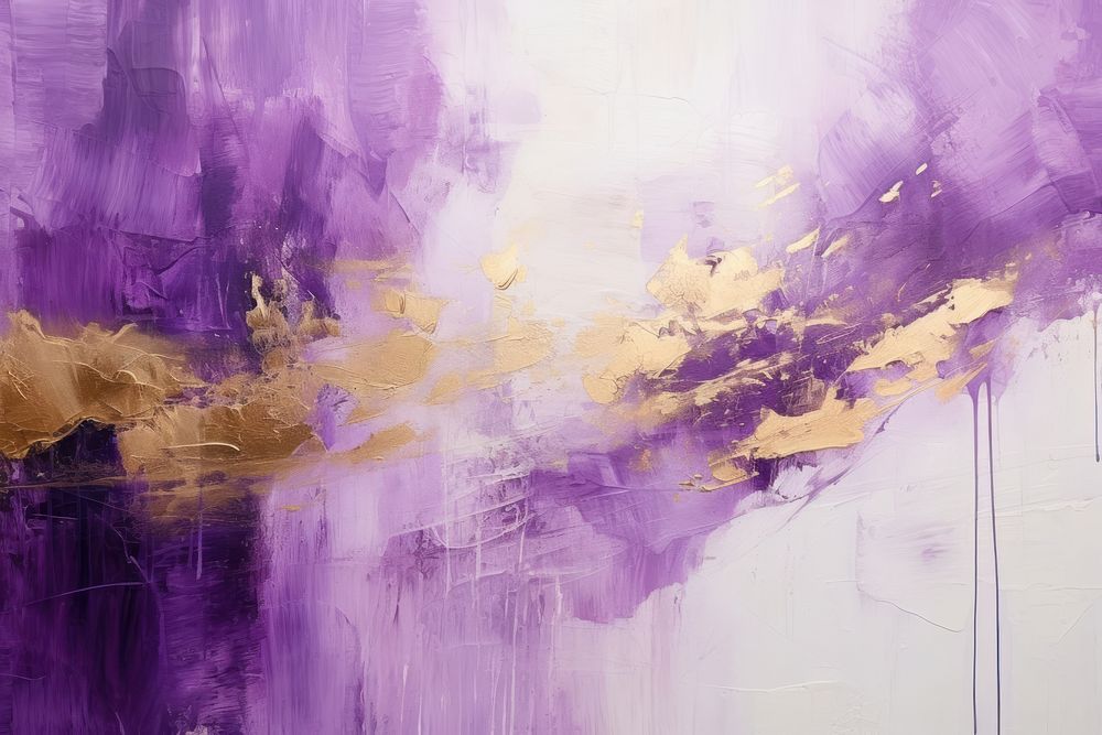 Abstract purple white gold background backgrounds painting texture. AI generated Image by rawpixel.