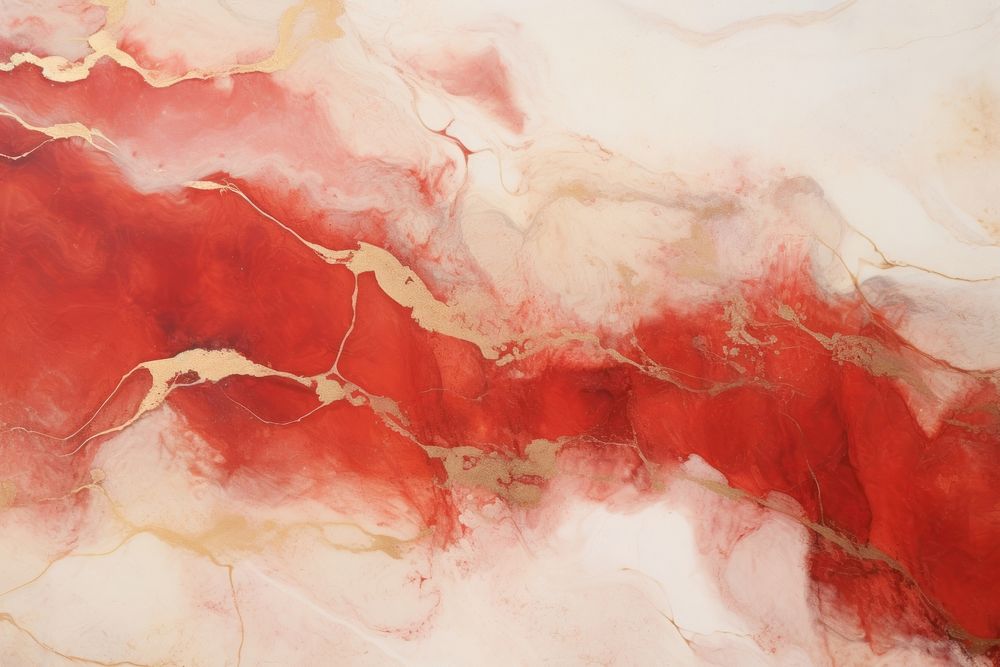 Abstract red marble background backgrounds painting art. AI generated Image by rawpixel.