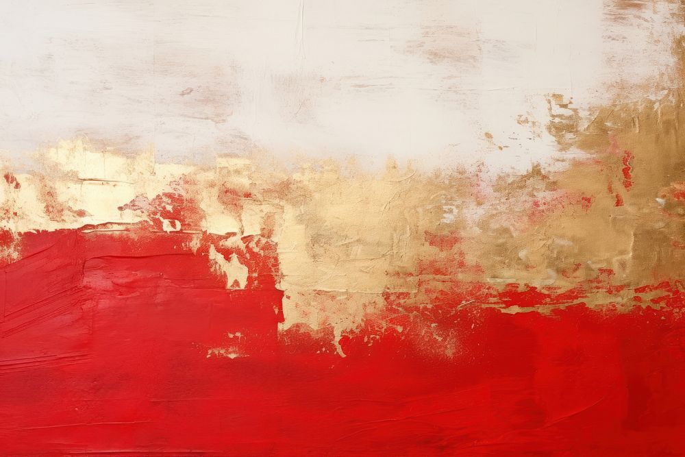 Abstract red white gold background backgrounds painting texture. AI generated Image by rawpixel.