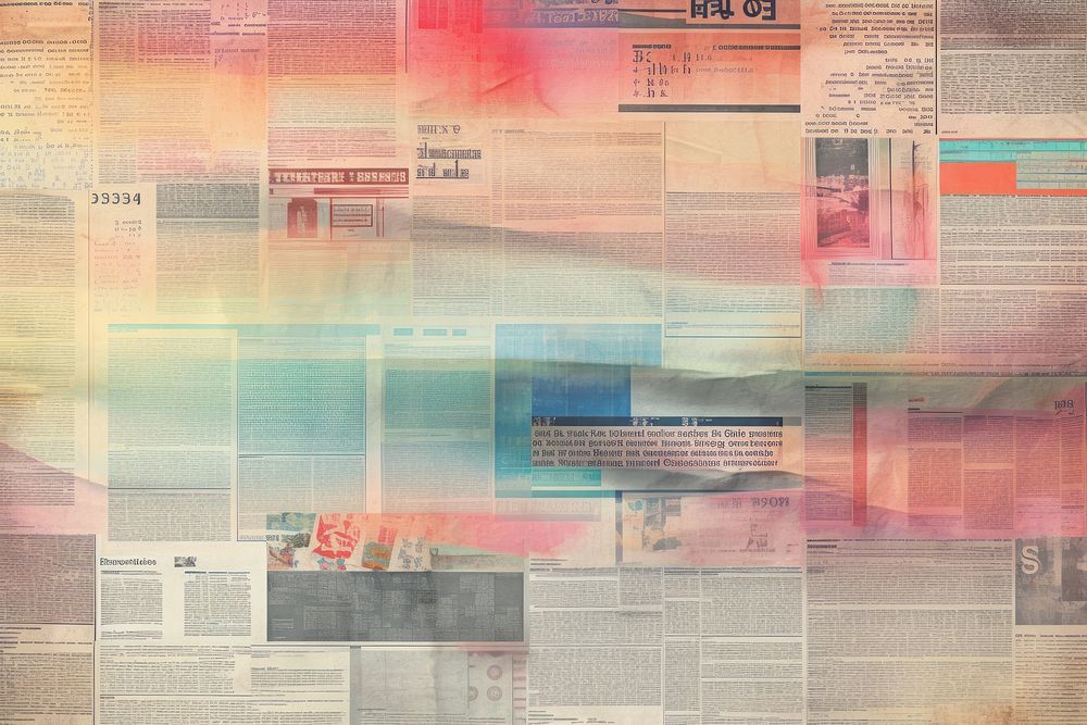 Landscapes backgrounds newspaper text. AI generated Image by rawpixel.