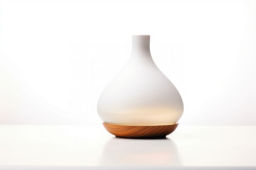 Aromatherapy porcelain pottery vase. AI generated Image by rawpixel.