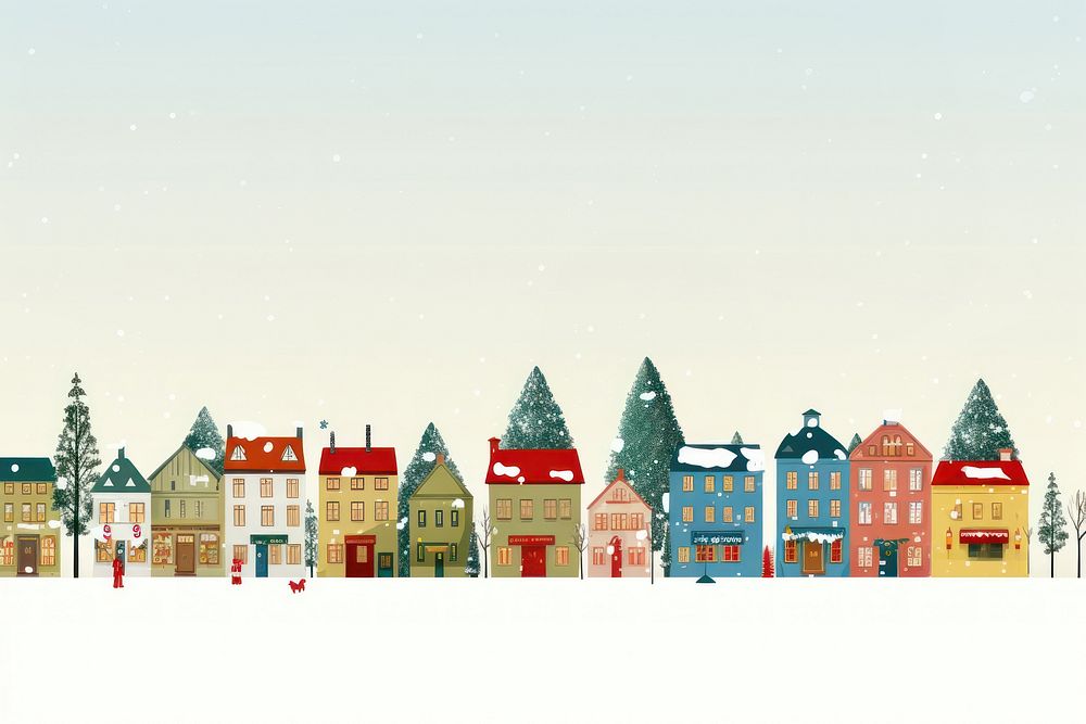 Town architecture building outdoors. AI generated Image by rawpixel.
