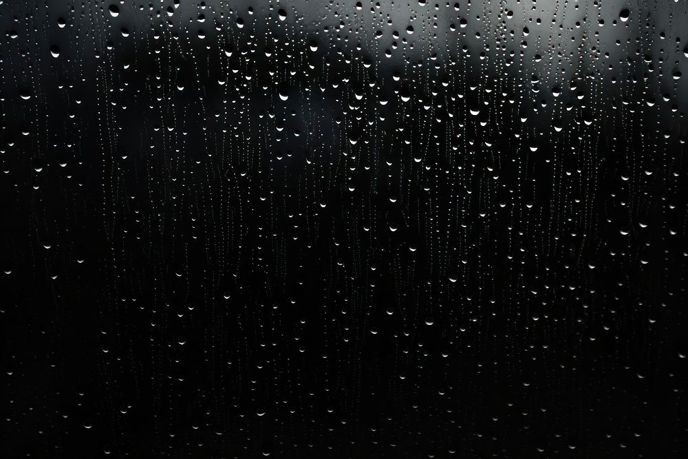 Black background backgrounds window drop. AI generated Image by rawpixel.