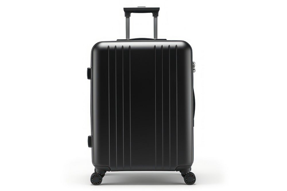 Suitcase luggage travel black. AI generated Image by rawpixel.