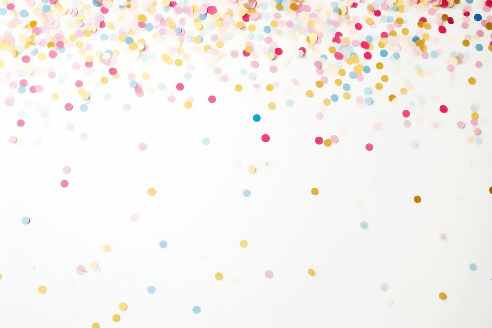 Confetti background backgrounds celebration copy space. AI generated Image by rawpixel.