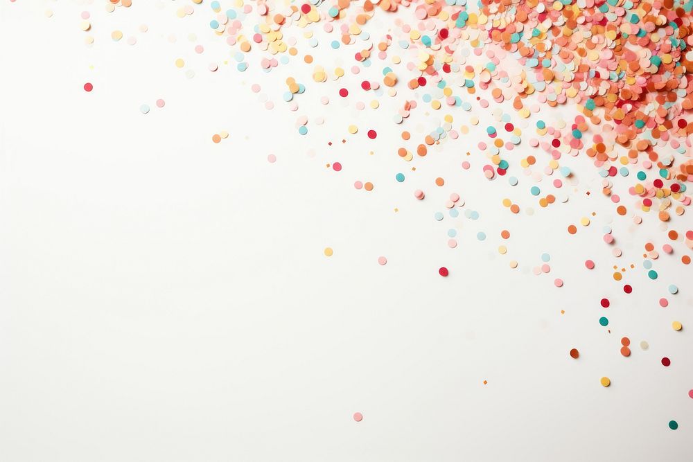 Confetti party background backgrounds celebration copy space. AI generated Image by rawpixel.