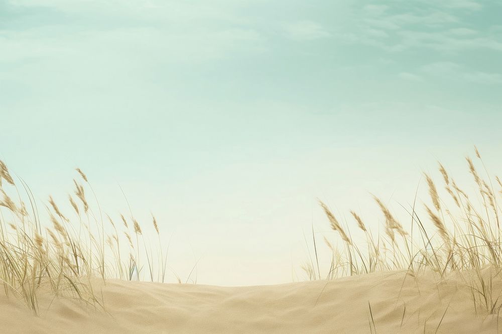 Grass backgrounds outdoors horizon. AI generated Image by rawpixel.