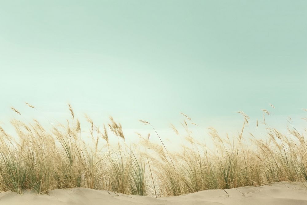 Grass outdoors horizon nature. AI generated Image by rawpixel.