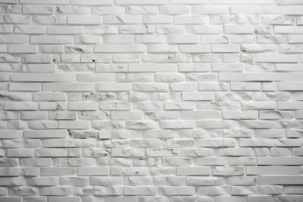 White brick texture architecture wall backgrounds. AI generated Image by rawpixel.