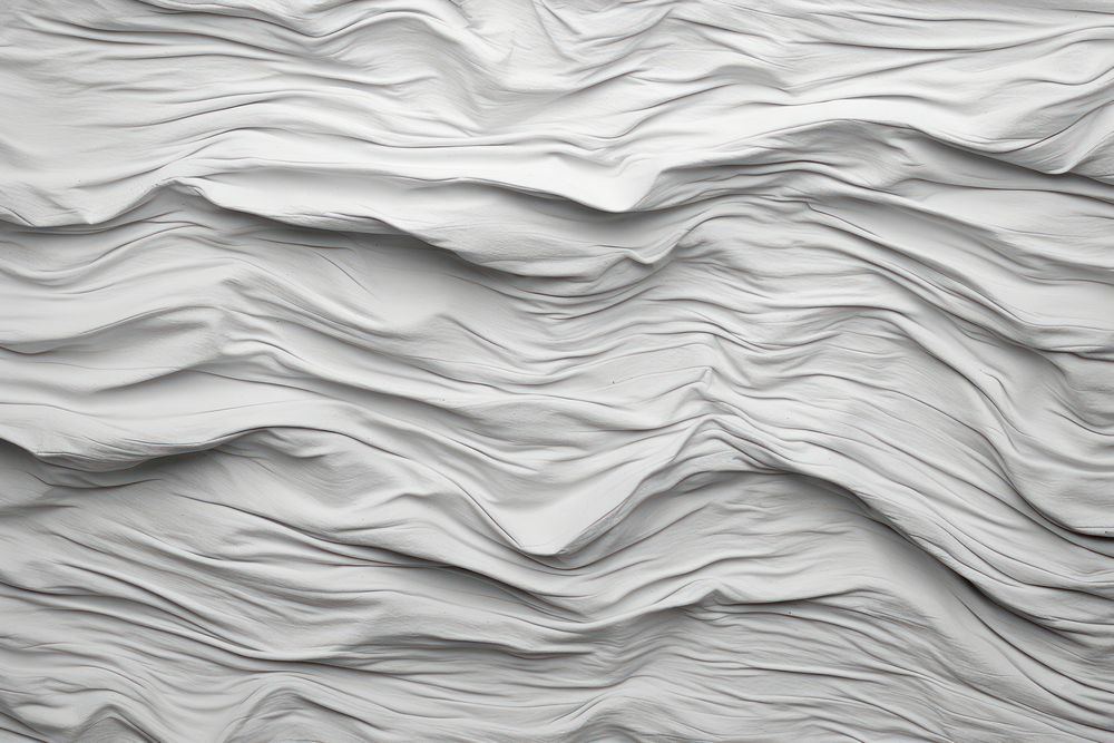 Wrinkly texture white backgrounds monochrome. AI generated Image by rawpixel.
