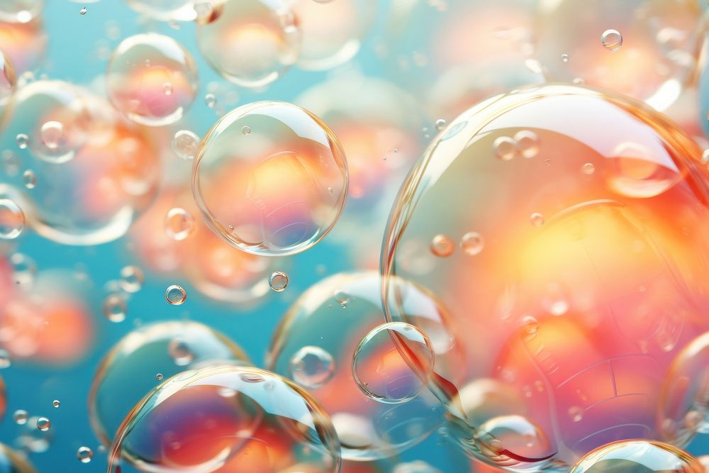 Bubble texture transparent lightweight backgrounds. AI generated Image by rawpixel.