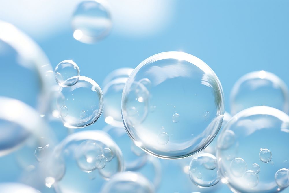 Clear bubble texture sphere transparent backgrounds. AI generated Image by rawpixel.