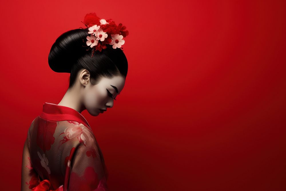 Geisha fashion kimono adult