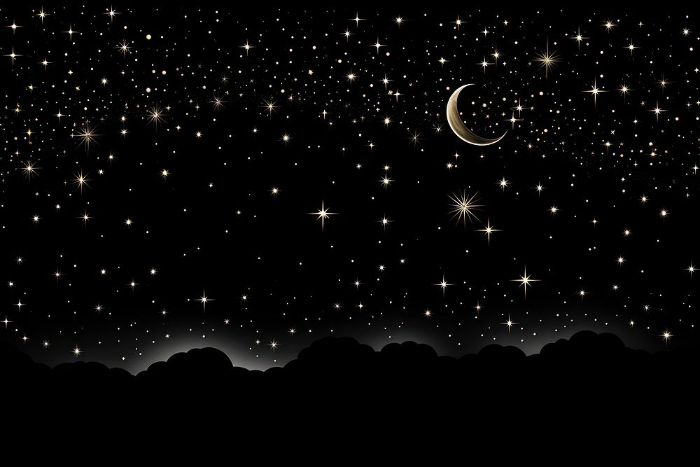 Moon And Stars Background moon backgrounds astronomy