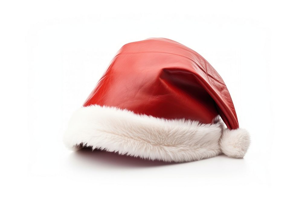 Santa Claus red hat white white background santa claus. AI generated Image by rawpixel.