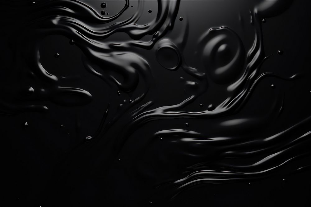 Black water backgrounds monochrome splashing. AI generated Image by rawpixel.