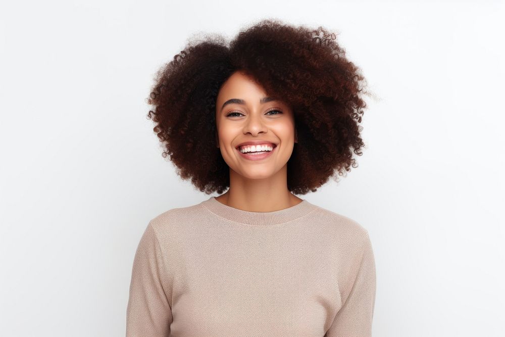 African american women portrait adult smile. AI generated Image by rawpixel.