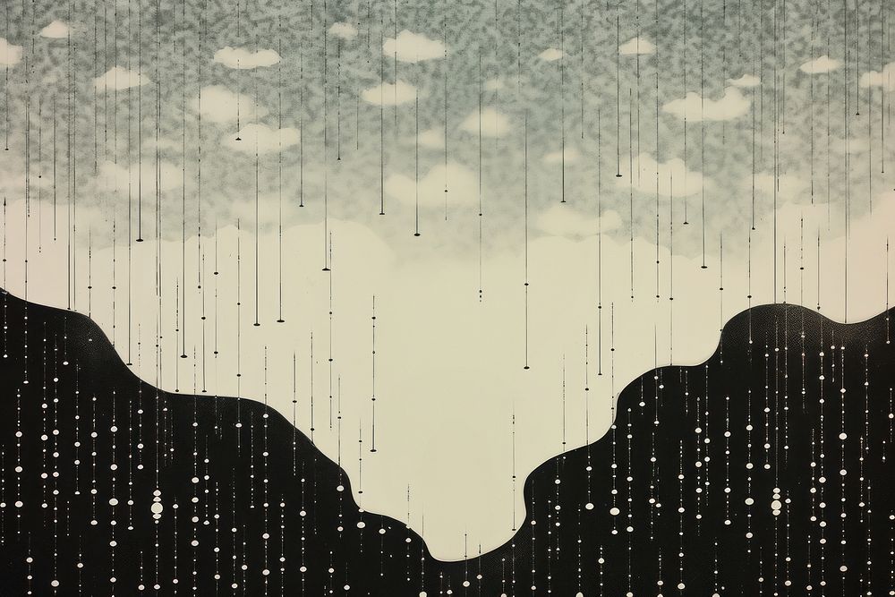 Rainy days backgrounds nature cloud. AI generated Image by rawpixel.
