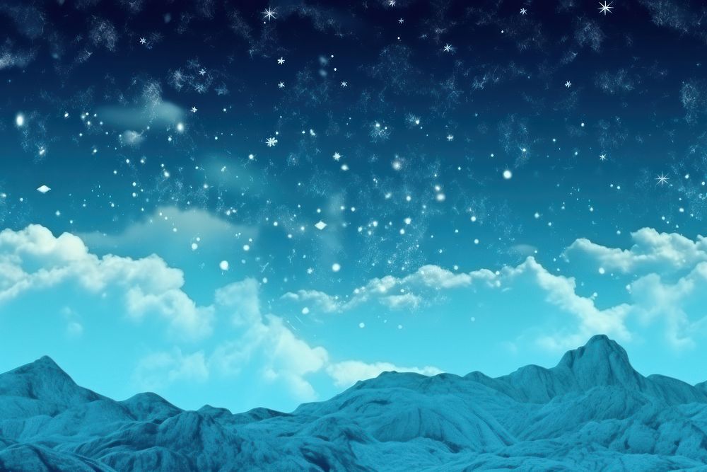 Retro dreamy background backgrounds landscape astronomy. AI generated Image by rawpixel.