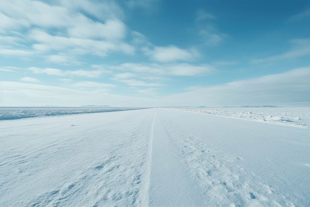 Road background outdoors horizon nature. AI generated Image by rawpixel.