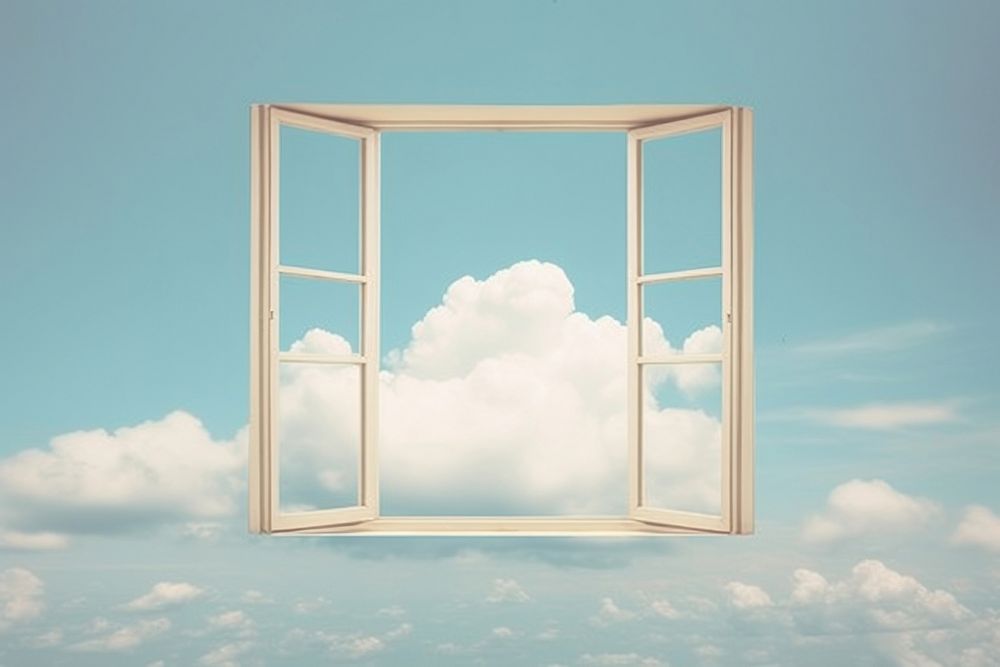 Sky window nature architecture transparent. AI generated Image by rawpixel.
