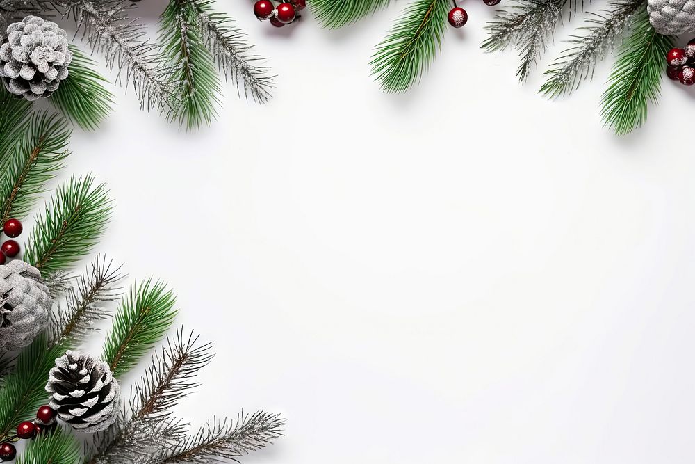 Christmas backgrounds plant tree. AI generated Image by rawpixel.