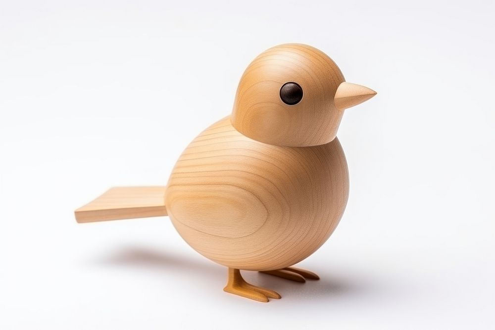 Bird wood toy animal. AI generated Image by rawpixel.
