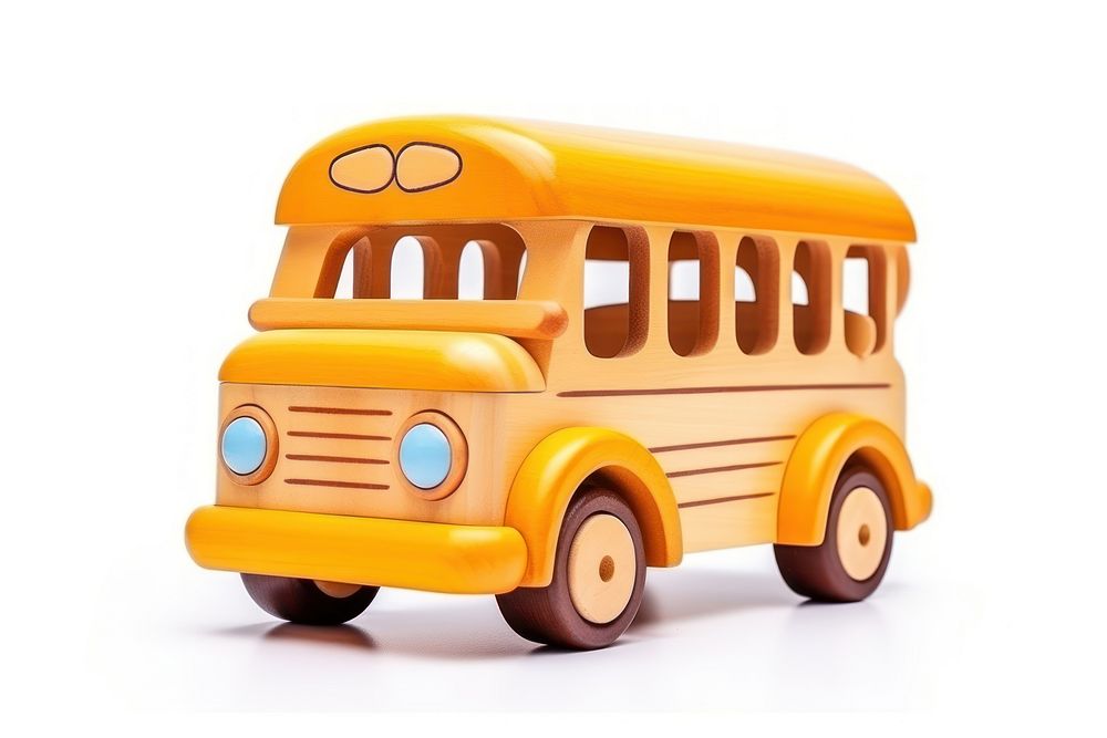 Bus vehicle car toy. AI generated Image by rawpixel.