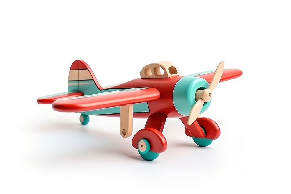 Plane toy aircraft airplane. AI generated Image by rawpixel.