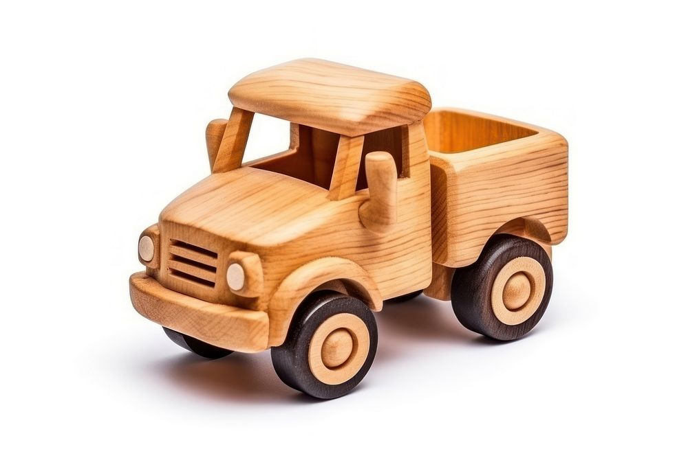 Truck wood toy vehicle. AI generated Image by rawpixel.