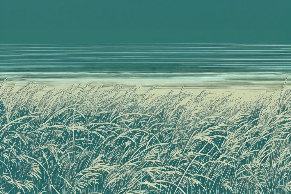 Grass backgrounds landscape outdoors. AI generated Image by rawpixel.