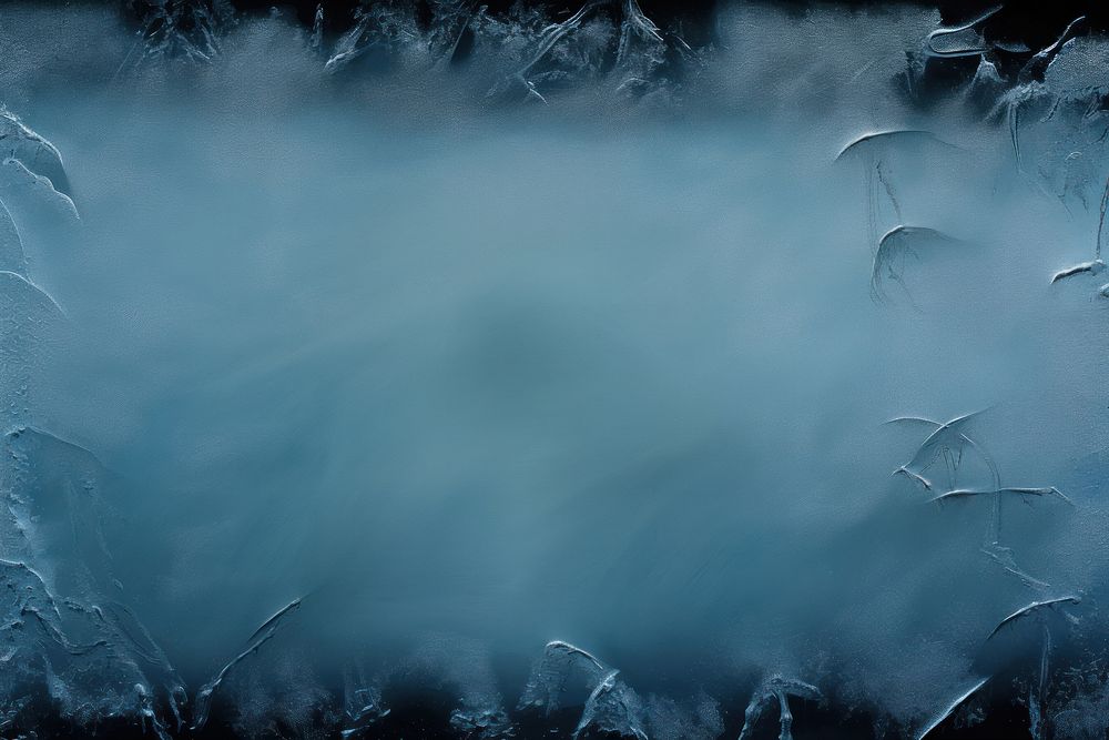 Frozen glass window backgrounds nature blue. AI generated Image by rawpixel.
