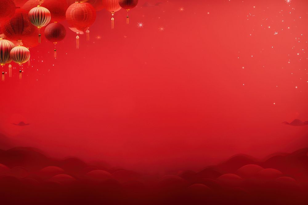 Chinese new year backgrounds festival red. AI generated Image by rawpixel.