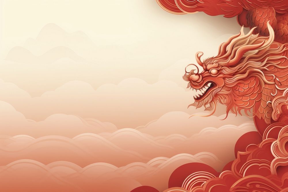 Chinese new year dragon backgrounds creativity. AI generated Image by rawpixel.