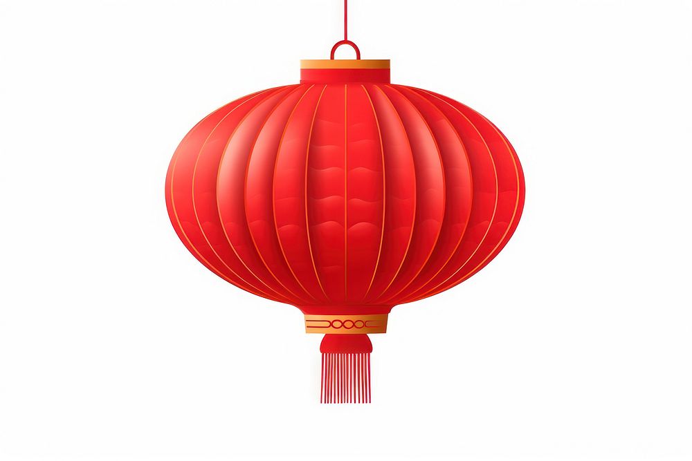 Chinese red lantern architecture celebration decoration. AI generated Image by rawpixel.