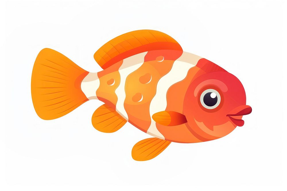 Clownfish goldfish animal pomacentridae. AI generated Image by rawpixel.