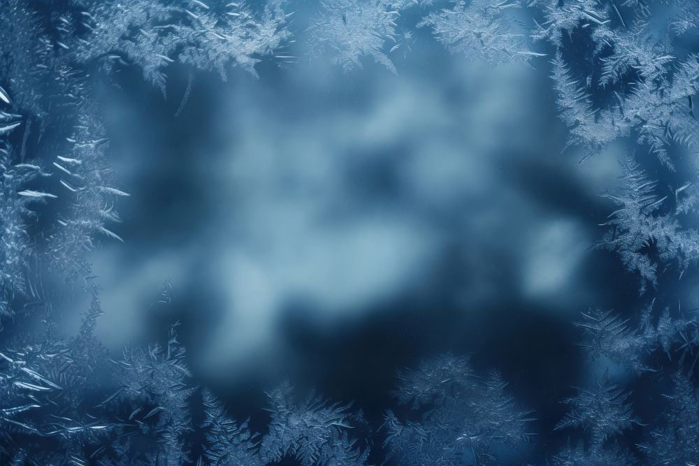 Frozen glass window backgrounds nature frost. AI generated Image by rawpixel.
