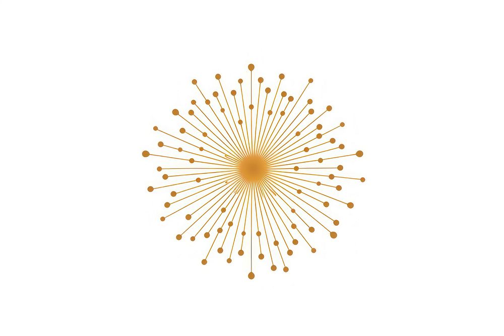 Golden firework fireworks line chandelier. AI generated Image by rawpixel.